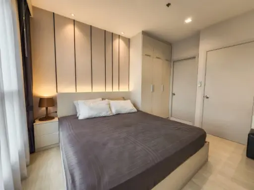 For sale, for rent!! Condo Life Sukhumvit 48, 6th floor, beautifully decorated, built-in furniture throughout the room, hurry and reserve now!!