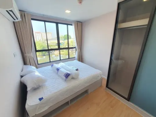 ให้เช่า Atmoz Kanaal Rangsit วิวริมน้ำ เห็นคลอง พร้อมเครื่องใช้ไฟฟ้าครบ มาแต่ตัวเข้าอยู่ได้เลย images