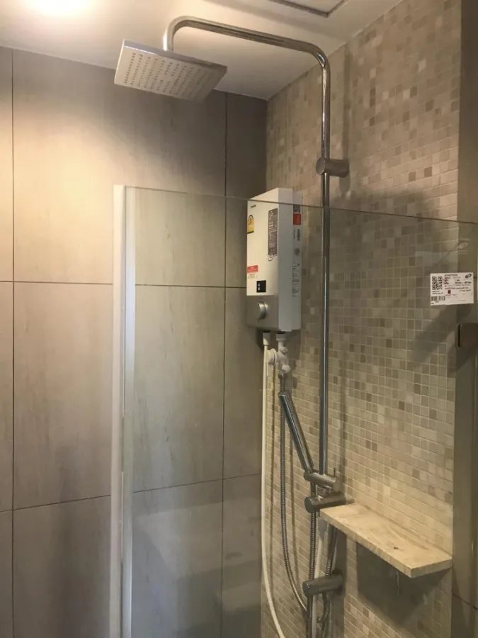 Condo for rent, The Politan Rive, nice room, divided into sections. Separated into zones perfectly. Good price. Hurry and reserve.