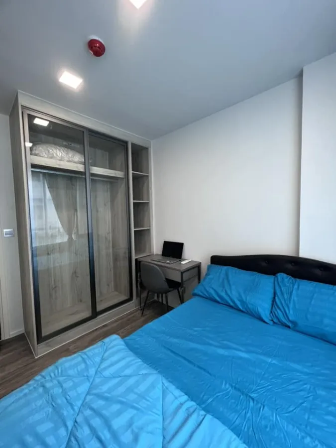 Cave Salaya for rent, 3rd floor, Building A, rear view, comes with complete decorations. Book now, don't miss it, hurry.