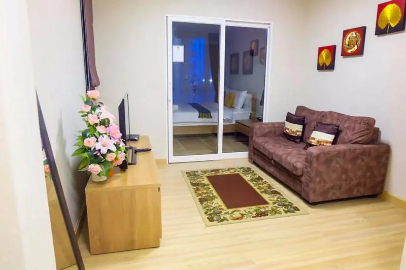 For rent, M Society, Muang Thong Thani, beautiful room, very satisfying, 1 bedroom, fully furnished, great view. Book now. If you are slow, you will miss it.