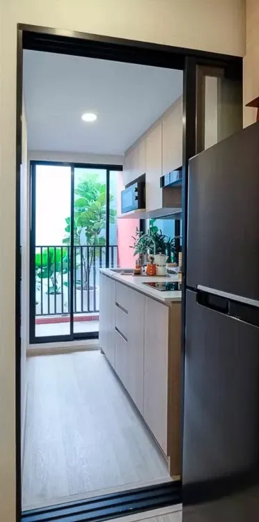 ขายดาวน์ ดิ ออริจิ้น เศรษฐบุตร สเตชั่น ตึก B ชั้น 5 Fully Fitted ให้เฟอร์ฯ Built-in มาครบทั้งห้อง รีบจองเลย