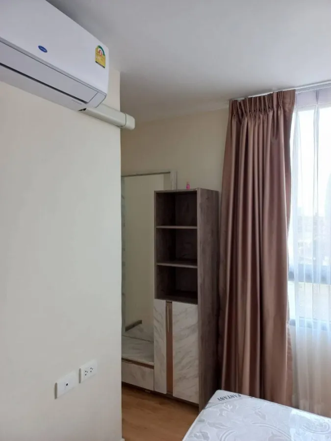 For rent, Modern Condo Charan 79, Studio room, 8th floor, size 28 sq m., good atmosphere, fully furnished, ready to move in, book now.