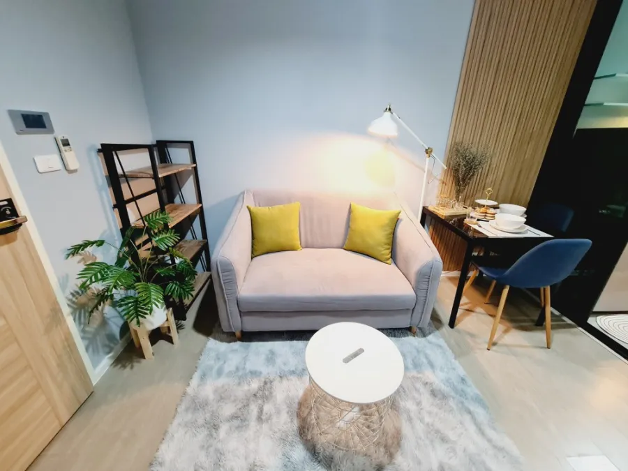 Sale/Rent Condo Pause Sukhumvit 107, new renovated room, beautiful room, fully furnished, ready to move in, near BTS, don't wait.