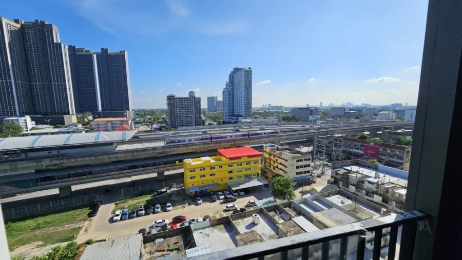 ให้เช่า เคน แอทติจูด รัตนาธิเบศร์ ชั้น 8 วิวรถไฟฟ้า เตียงนอนใหญ่ นอนสบายสุดๆ จองก่อนได้ก่อนเลยจ้า