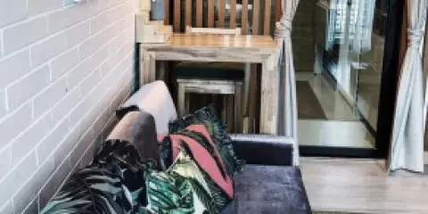 ให้เช่า คอนโด Knightsbridge Duplex Tiwanon ห้องตกแต่งสไลต์ tropical ลมดี ราคาไม่แรง พร้อมอยู่ รีบเลย