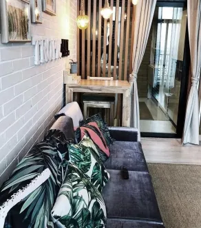 ให้เช่า คอนโด Knightsbridge Duplex Tiwanon ห้องตกแต่งสไลต์ tropical ลมดี ราคาไม่แรง พร้อมอยู่ รีบเลย