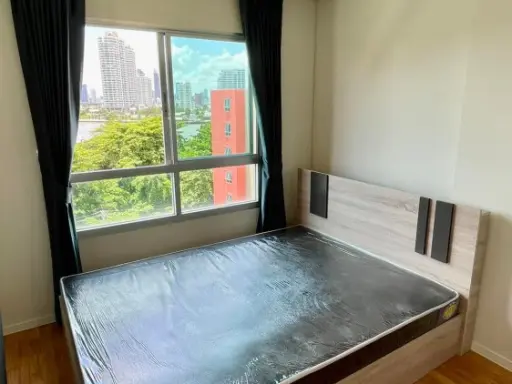 Condo for sale, Lumpini Ville Ratburana - Riverview 2, Building B, 8th floor, fully furnished, ready to move in, good location, book now! images