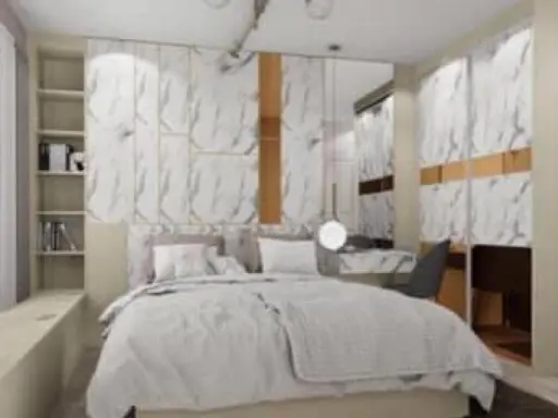 Life Ladprao for rent, very beautiful room, decorated with marble, super luxurious, premier room waiting for you to come and experience. images