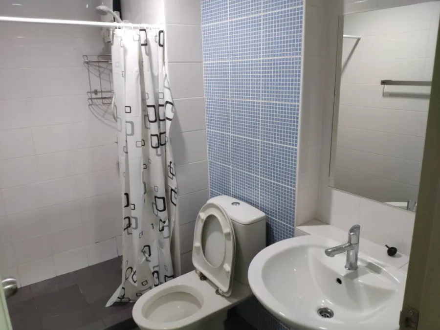 Condo for sale and rent, The Kith Sukhumvit 113, divided into sections. Good electrical appliances. Book now. Don't wait.