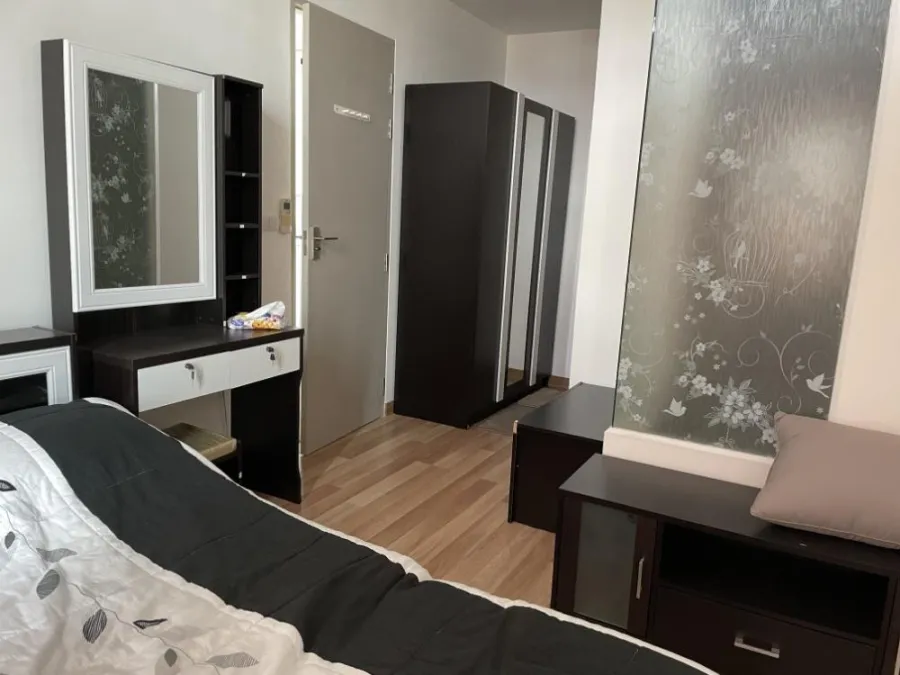 Condo for sale, Ideo Blue Cove, 5th floor, good condition, for sale with furniture, good location, convenient transportation, don't miss it.