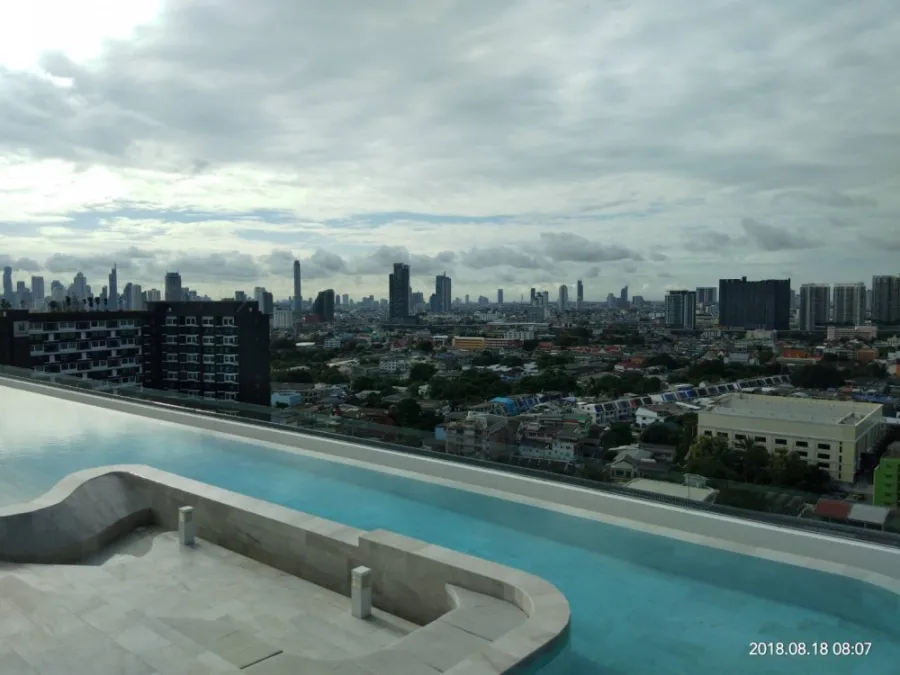Ideo Tha Phra Interchange for sale, north room, quiet, private All electrical appliances Book now