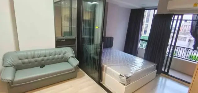 ขาย Plum Condo Saphanmai Station เป็นห้องมุม (หัวนอนไม่ติดใคร) กั้นห้องนอนและห้องนั่งเล่นเป็นสัดส่วน ดีแบบนี้รีบจองเลย images
