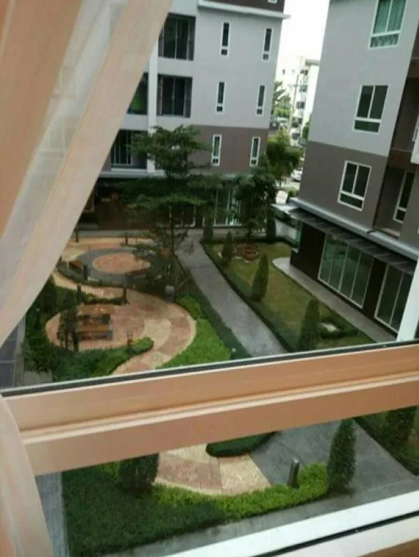 JW Condo อยู่ตรงข้ามสนามบินดอนเมือง ห้องวิวสวน เฟอร์นิเจอร์ เครื่องใช้ไฟฟ้าครบ พร้อมอยู่ !