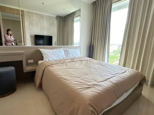 ให้เช่า The Riviera Jomtien Pattaya ชั้น 16 ห้องแต่งครบ น่าอยู่ จองเลย ด่วนๆ