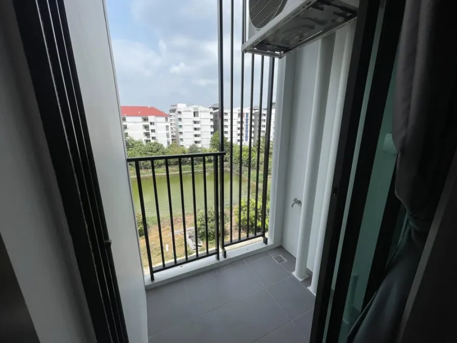 For rent: Kave Embryo Rangsit, 5th floor, fully furnished room, nice to live in, just bring your bags, don't miss it.