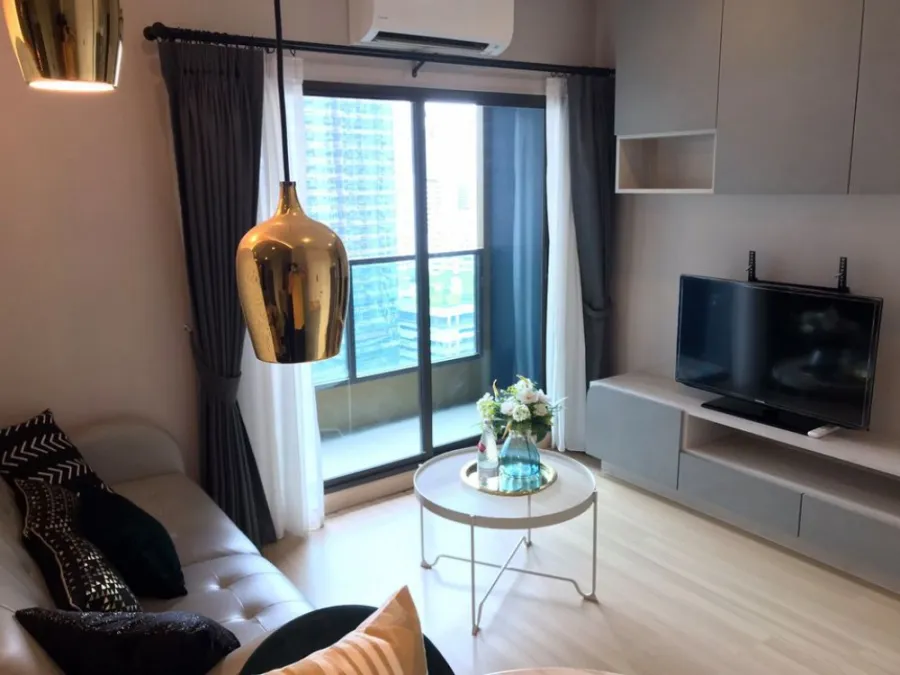 Condo for rent Lumpini Suite Phetchaburi - Makkasan, beautiful room, fully furnished Can't miss it