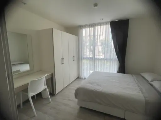 Condo for rent, Chambers Cher Ratchada-Ramintra The room is fully furnished and fully furnished. can't miss