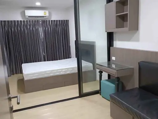 Condo for rent: Weir 7 Bangna by Apasiri. The room is divided into proportions. Fully furnished. Come and move in only.