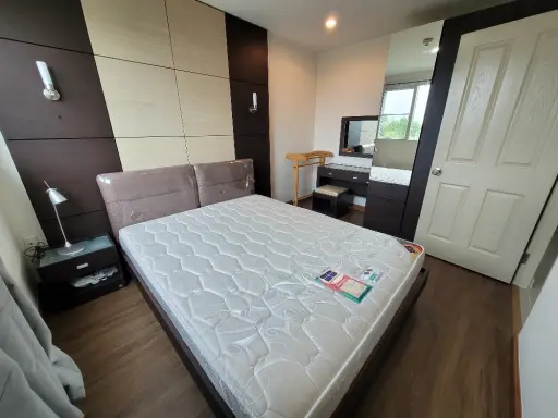 For sale, room size 43 sq.m., wall decoration, built-in wallpaper at Metro Park Sathorn, this is worth booking.