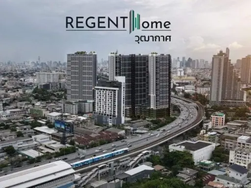 Selling down payment Regent Home Wuttakat, 18th floor, east side, Sathorn view, interested in owning, hurry and reserve now, urgent.