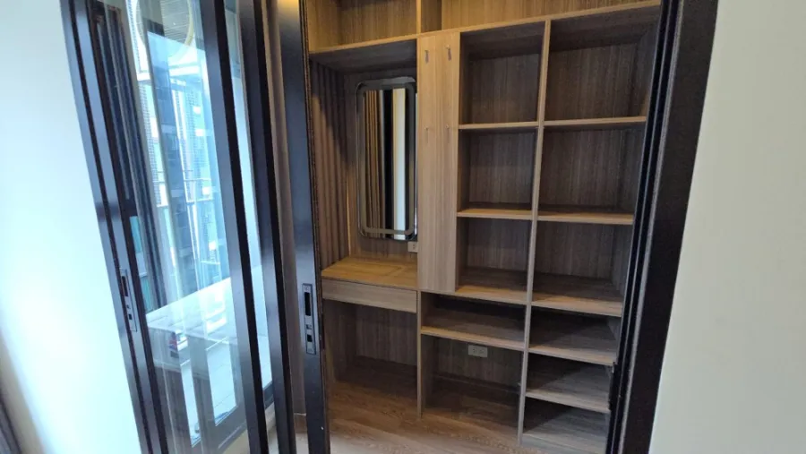 Condo for rent, The Origin Ramintra 83 Station, innermost corner room, no noise, good price, hurry and reserve.