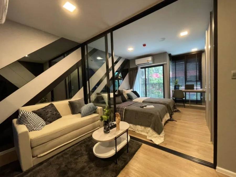 Urgent for rent, KAVE TU, pool view, beautiful room, fully furnished livable luxury You can't reserve it anymore.
