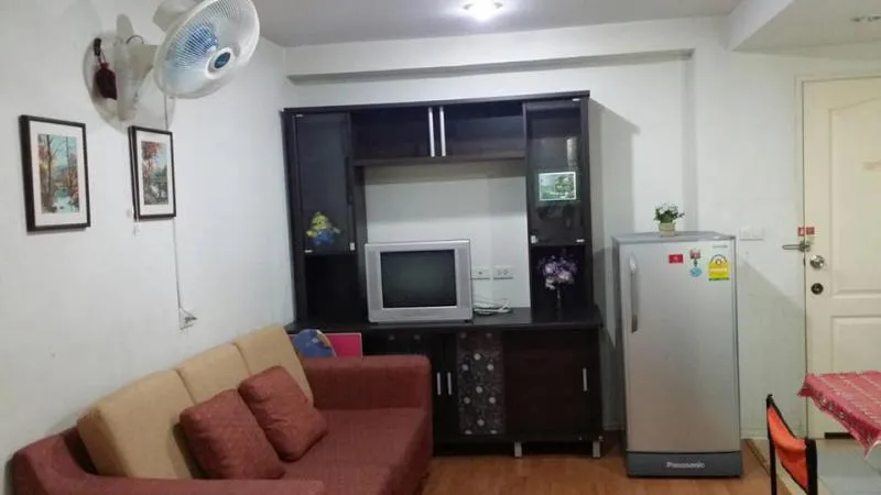 For rent, Park View Vibhavadi, Don Mueang, Phase 1, A3, 3rd floor, brand new furniture in the whole room. ready to move in