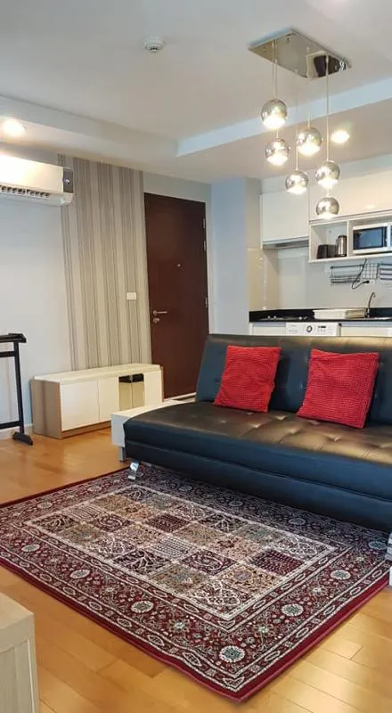 Abstracts Phahonyothin Park for rent, corner room, fully furnished, beautiful, 1 bedroom, 45 sq m. Very big room, like it, hurry up!