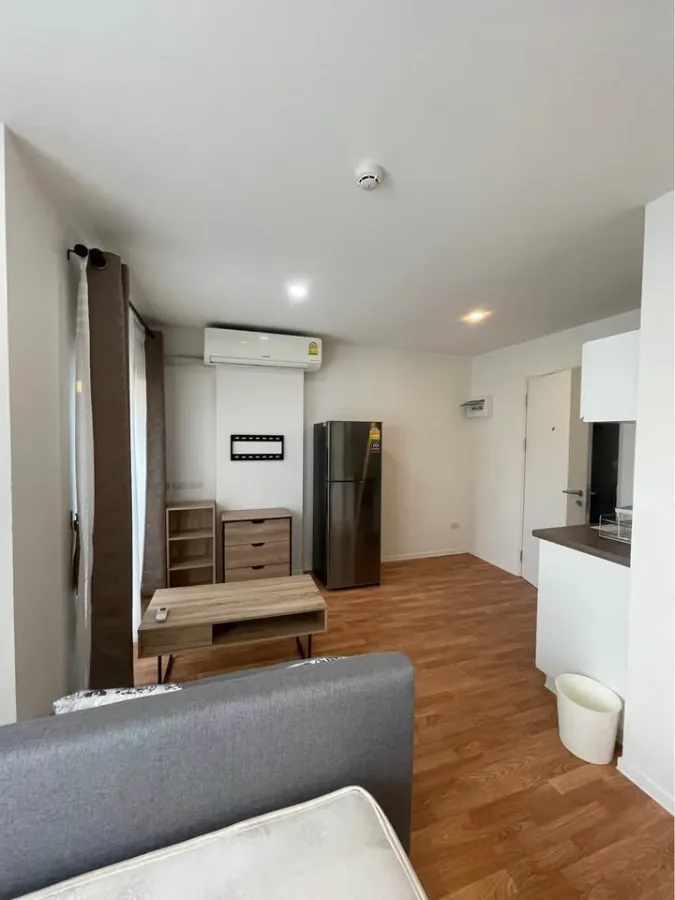 For sale: Lumpini Ville Phra Nang Klao-Riverview, 5th floor, garden view, quiet, not stuffy, not hot, fully furnished, urgent!