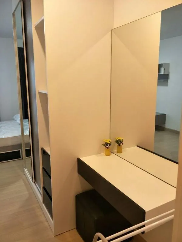 For rent, Supalai Loft, Talat Phlu Station, large room, size 47 sqm., nice decoration, beautiful view, not blocked view, book now
