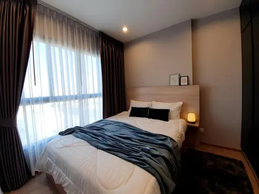 For rent: The Tree Hua Mak Interchange, unblocked view, nice room, soft color tones, come and move in immediately. images