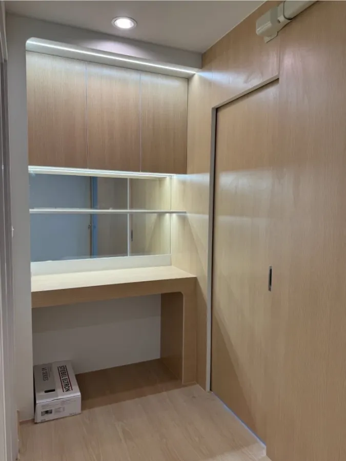 ให้เช่า Terra residence ห้องชั้น 18 พื้นที่ใช้สอยเยอะ บิวท์อินเฟอร์นิเจอร์อย่างดี เครื่องใช้ไฟฟ้าครบครัน จองเลย