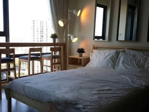 ให้เช่า Rhythm Asoke ห้องนี้แนะนำมากจ้า เฟอร์จัดเต็ม เครื่องใช้ไฟฟ้ามีหมดทุกอย่าง คุ้มมากจองด่วนๆ