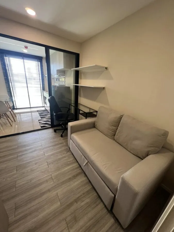 Condo for rent, IKON Sukhumvit 77, 1 bedroom, 1 bathroom, ready to move in, fully furnished, hurry up and book now.
