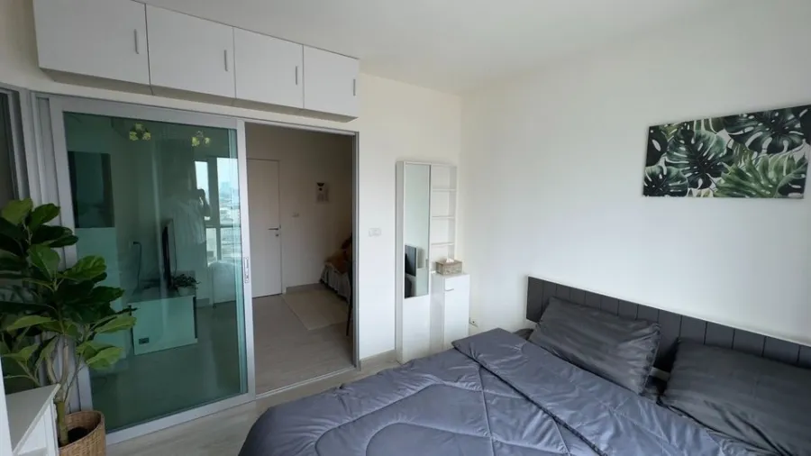 For rent Aspire Ngamwongwan ห้องมุมมีความเป็นส่วนตัว ชั้น 10 วิวเมือง รีบมาจองด่วนๆ ก่อนพลาด