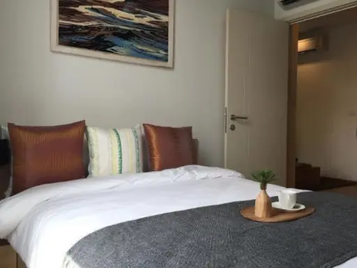 Sell ​​/ rent Condo HASU HAUS, luxurious, stylish, furniture and complete electrical appliances.