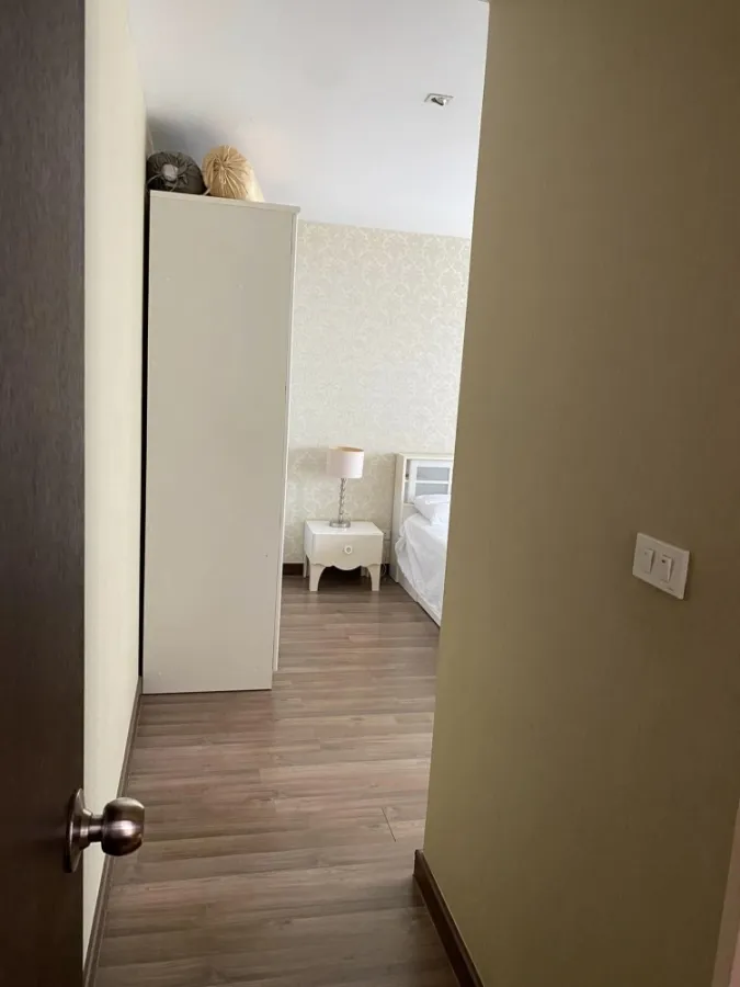 Rent, sell, Prom Condo Phahonyothin 2, nice room, spacious size, fully furnished, 4th floor, not hot weather, hurry up to book