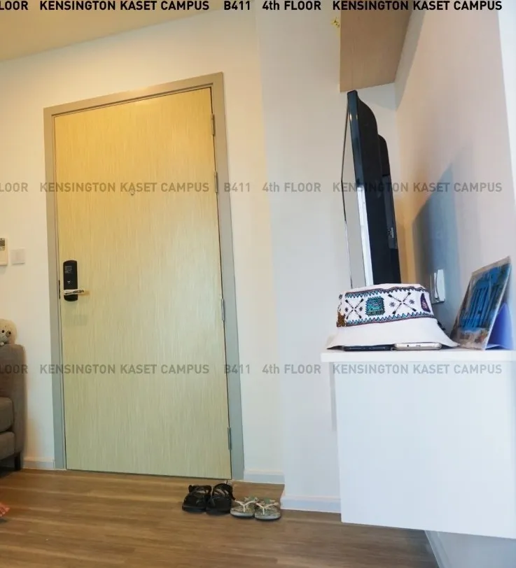Kensington Kaset Campus for sale, beautiful room, house view. see trees Affordable price Hurry and reserve it quickly.