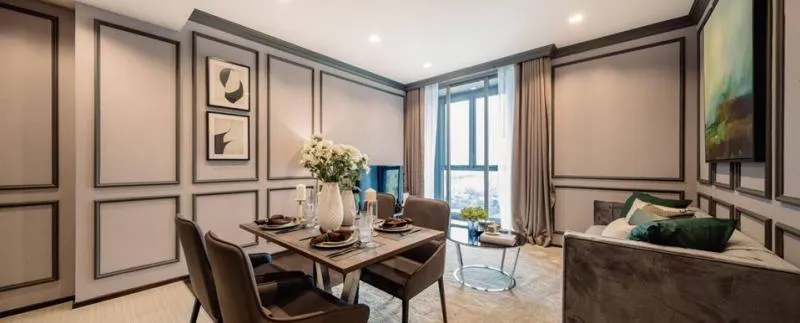 The Line Ratchathewi For Rent!!! 2ห้องนอน 2ห้องน้ำ ขนาด60 ตร.ม. ห้องหรูดูแพงมาก ช้าอดแน่ๆงานนี้