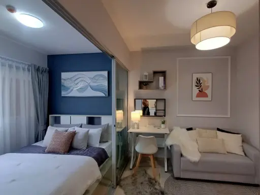 ให้เช่า Plum Condo Park Rangsit ชั้น 5 วิวสระตรงกลาง ห้องสวย แต่งครบ รีบจองเลย