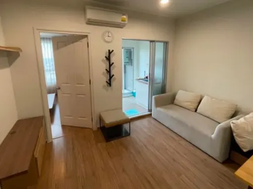 ให้เช่า Condo U @ Huamak Station 1 ห้องนอน 1 ห้องน้ำ Furniture Built -in พร้อมเข้าอยู่ ห้ามพลาด