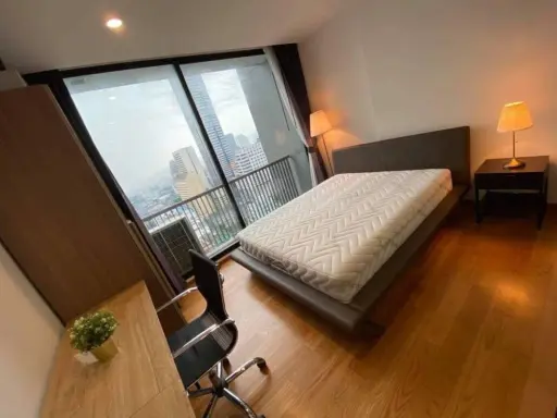 Condo for rent, Noble Revo Silom, 24th floor, beautiful room, fully furnished, ready to move in, good location, don't miss !! images