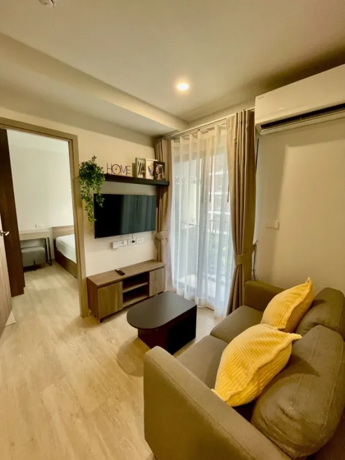 For rent condo Nue Core Khu Khot Station ห้องมุมเงียบสงบ มีความเป็นส่วนตัว ครบจบที่นี่ รีบย้ายด่วนๆ