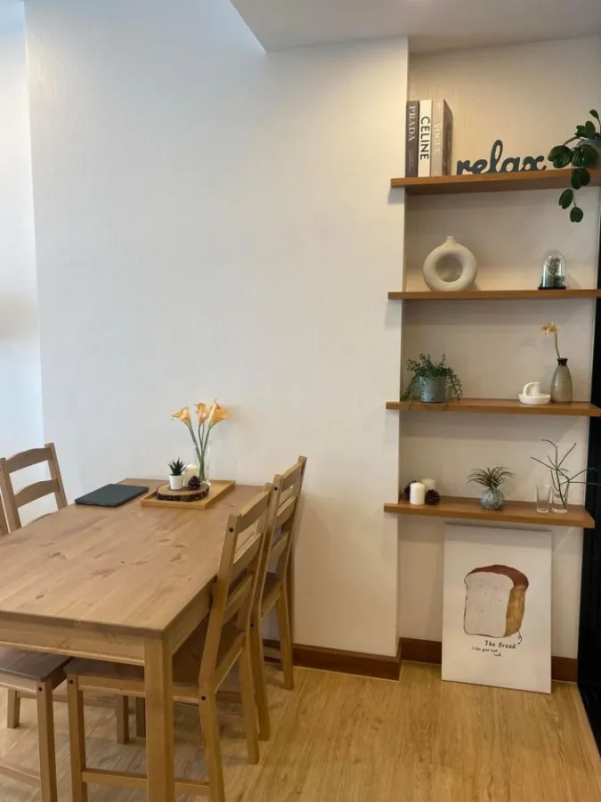 Condo for rent, Supalai Premier, Charoennakorn, river view, privacy, fully furnished, complete electrical appliances