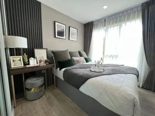 ขาย Regent Home Bangna ห้องพร้อมอยู่ ชั้นสูง เฟอร์ครบ + เครื่องใช้ไฟฟ้าพร้อม รีบจองเลย++
