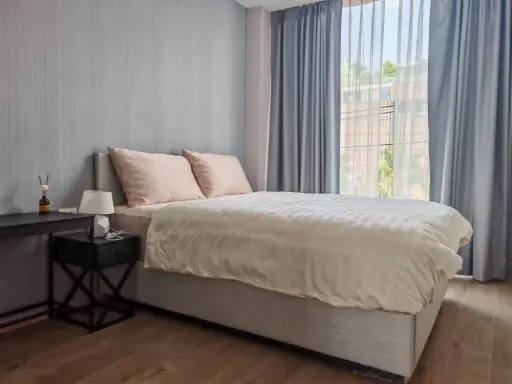 ให้เช่า FYNN Asoke ห้องน่าอยู่ เฟอร์นิเจอร์และเครื่องใช้ไฟฟ้าครบ ตู้เสื้อผ้า Built-in อย่างดี รีบมาจองเลย images