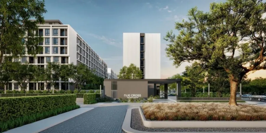 Selling down payment New Cross Khu Khot Station, Building B, 7th floor, very livable. If interested, hurry and reserve it quickly. Don't miss it.