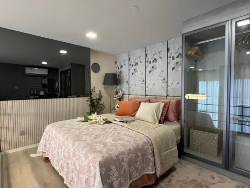 ให้เช่า โมดิซ ลอนซ์ รังสิต ชั้น 32 แบบ 1 Bedroom Vertical suite แต่งครบ น่าอยู่ จองเลย ด่วนๆ