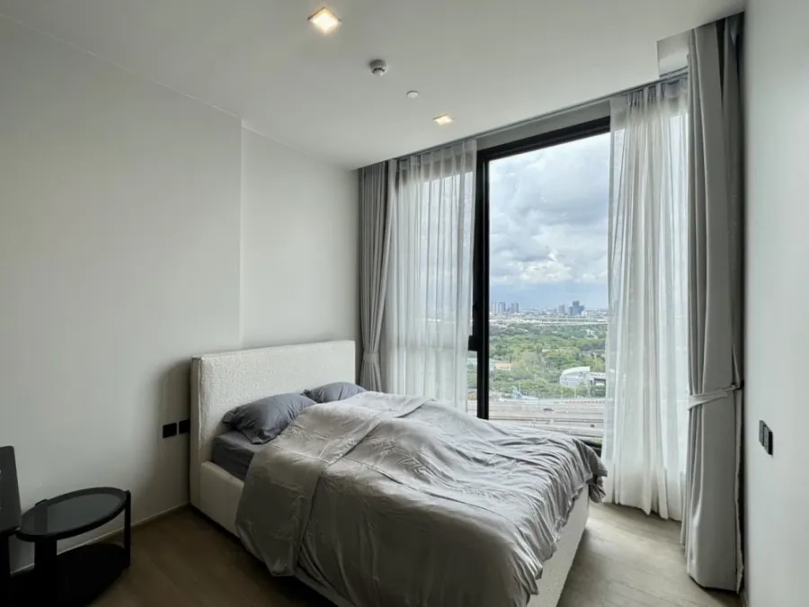 ให้เช่า The Crest Park Residence แปลนห้องสวย ขนาดห้องใหญ่อยู่ได้จริง วิวสวนจตุจักร ไม่มีวันโดนบล็อควิว ต้องจอง